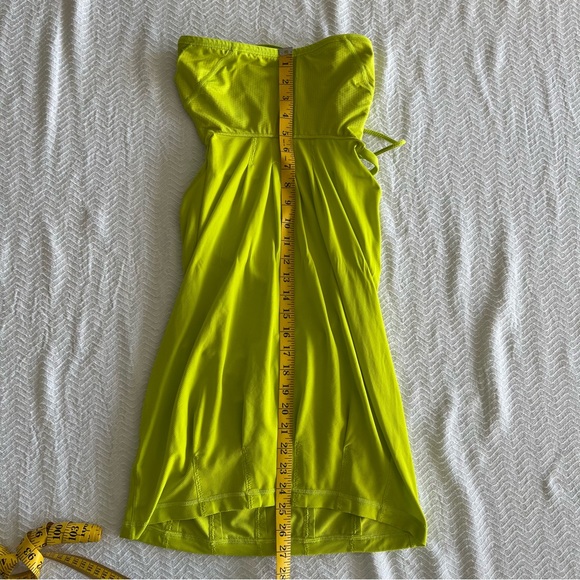 Lululemon workout neon strappy open back tank top tube top - Picture 8 of 13